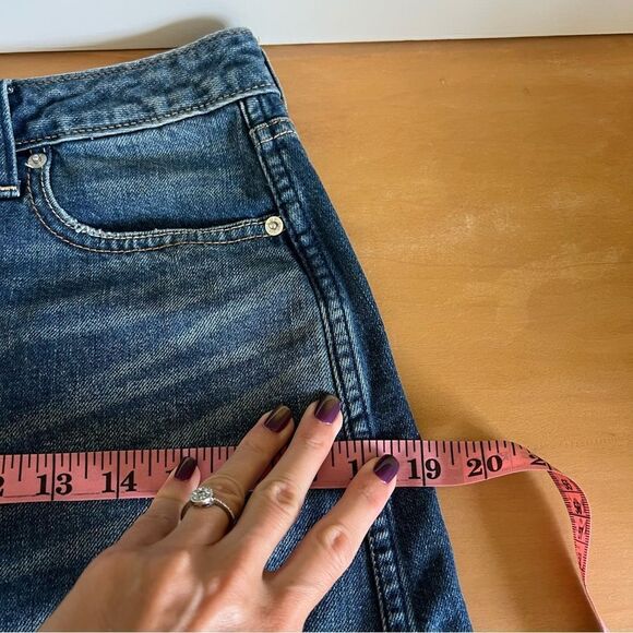 Abercrombie & Fitch Denim Mini Skirt Size 28 - Picture 9 of 10
